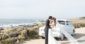 Bride and groom sharing a kiss