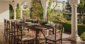 Patio wedding at La Playa